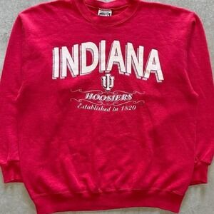 Indiana Hoosiers Vintage 90s Men's College Crewneck Sweatshirt